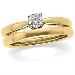 DIAMOND ENGAGEMENT RING 14K GOLD (59109)