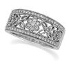 Image 1 : DIAMOND WEDDING BAND WHITE GOLD (59117)