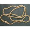 Image 2 : 14k Yellow Gold WHEAT  Chain NECKLACE (60130)
