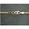 Image 3 : 14k Yellow Gold WHEAT  Chain NECKLACE (60130)