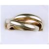 Image 1 : 14k Gold ROLLING RINGS Wedding Band Too! (60569)