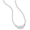 Image 1 : 3 DIAMOND NECKLACE WHITE GOLD (60764)