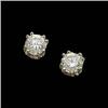 Image 1 : 14k DIAMOND EARSTUDS .50 CARATS! (61263)