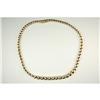 Image 1 : 14K GOLD SAN MARCO NECKLACE 17 INCHES (61307)