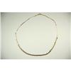 Image 2 : 14K BRAIDED GOLD NECKLACE 16 INCHES (61334)