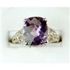 Image 1 : ANTIQUE Style RING AMETHYST 4 CARATS! FILIGREE (61359)