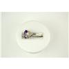 Image 2 : ANTIQUE WHITE GOLD RING AMETHYST 2.50 CARATS! FILIGREE (61361)