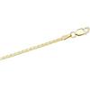 Image 1 : 14K GOLD FLAT WHEAT CHAIN NECKLACE 18 IN (62174)