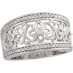 WHITE GOLD DIAMOND WEDDING BAND (62379)