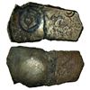 Image 1 : Ancient India: Archaic silver punch-marked coin, Upper Krishna valley, Vimshatika, 4.95g.