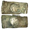 Image 1 : Ancient India: Archaic silver punch-marked coin, middle Gangetic Valley series, Vimshatika, 4.06g
