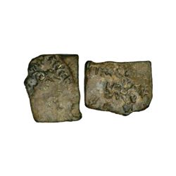 Ancient India: Imperial Magadhan silver punch-marked Karshapana coin (400-350 BC), 3.20g.