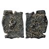 Image 1 : Ancient India: Imperial Magadhan silver punch-marked Karshapana coin (400-350 BC), 3.23g.