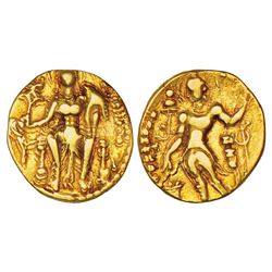 Ancient India: Ancient Northern Maharashtra (Tapi, Narmada Valley), die-struck lead coin, 12.65g