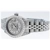 Image 7 : Rolex Ladies Stainless Steel Quickset Slate Grey Diamond Lugs Datejust Wristwatc