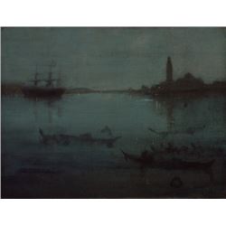 Whistler - Nocturne in Blue and Silver - The Lagoon