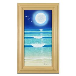 Dan Mackin, "Embrace the Beauty" Framed Original Oil Painting on Canvas Hand Sig