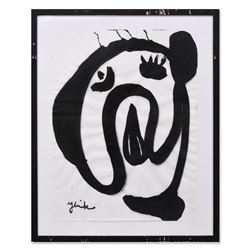 Jenik Cook, Framed Original Watercolor Painting, Hand Singed with Letter of Auth