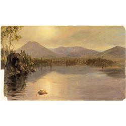 Frederic Edwin Church - Lake Katahdin Maine