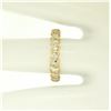 Image 4 : 14k Yellow Gold .60 ctw G/H VS2 Bar Set Round Brilliant Diamond Band Ring