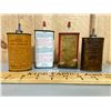 Image 2 : LOT OF 4 VINTAGE GUN OIL TINS