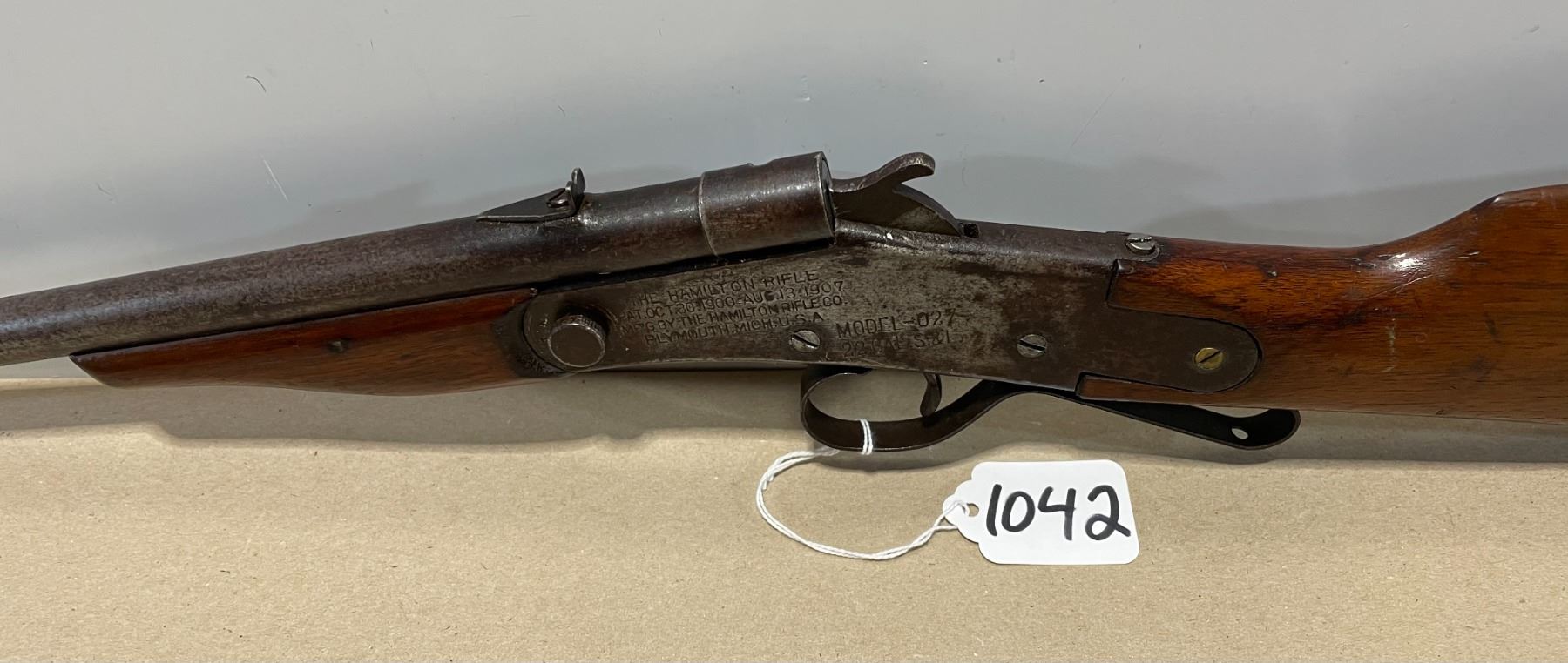 HAMILTON RIFLE 027 MODEL .22 S L - Kidd Family Auctions