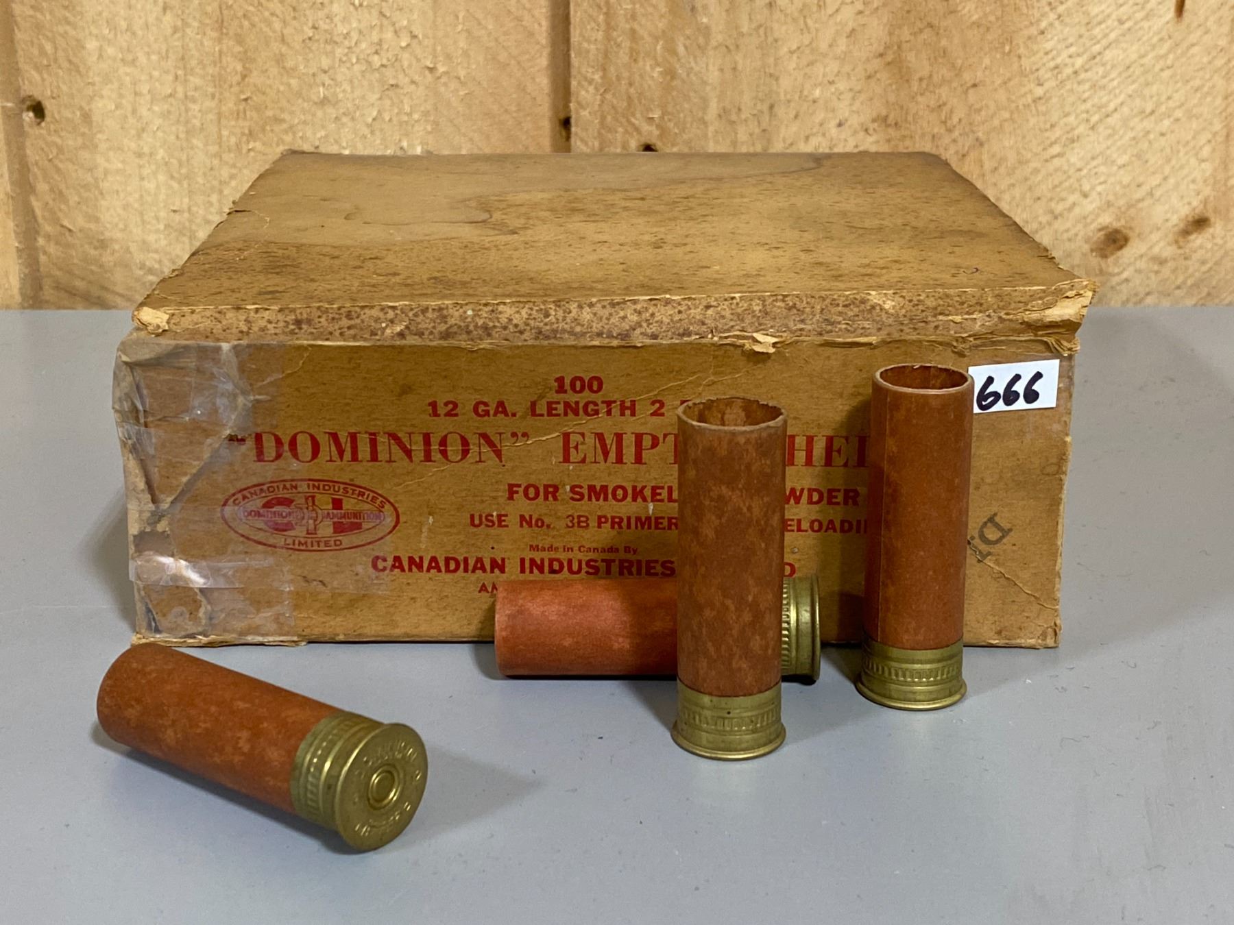 APPROX 60 X DOMINION 12 GA 2 5/8