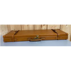 LEATHER GUN CASE - AS NEW