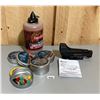 Image 1 : LOT OF QTY PELLETS, BB'S, DARTS & CROSMAN RED DOT SIGHT