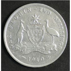 Australia 1910 Florin