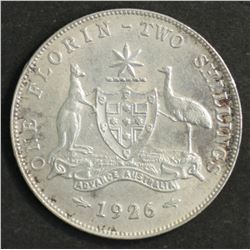 Australia1926 Florin Good VF