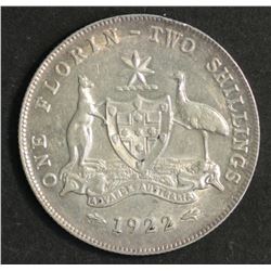 Australia Florin 1922