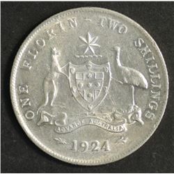 Australia Florin 1924