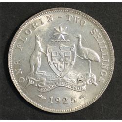 Australia Florin 1925