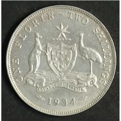 Australia Florin 1934