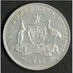 Australia Florin 1935/35