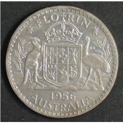 Australia Florin 1956 Proof FDC
