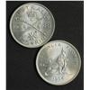 Image 1 : Australia Florins 1954 RV & 1951 Jubilee