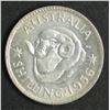 Image 1 : Australia Shilling 1956