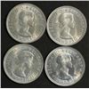 Image 2 : Australia Shillings 1960,1961m,1962,1963
