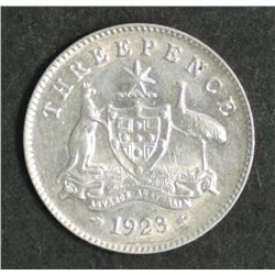 Australia Threepence 1923