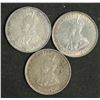 Image 2 : Australia Threepences 1925, 1926 & 1927