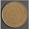 Image 1 : Australia 1929 1/2 Penny Brown Uncirculated
