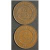 Image 1 : Australia Pennies 1928 & 1936