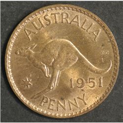 Australia Penny 1951 PL, Penny