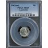 Image 1 : Australia Threepence 1962 PCGS MS 65