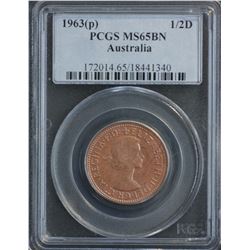 Australia 1963 P Halfpenny