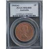 Image 1 : Australia Penny 1964 PCGS MS 64 RB