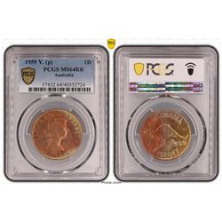 Australia Penny 1959 Perth