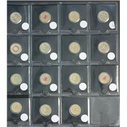 Australia Coloured $2 Coins 39 Coins Uncirculated